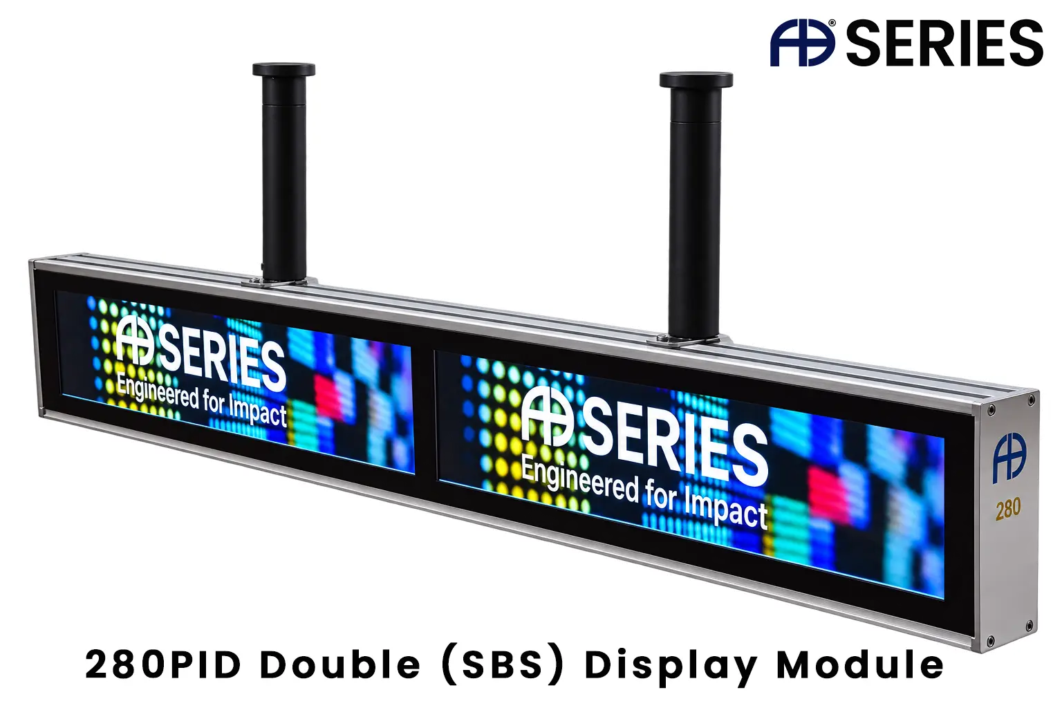 AD Series 28-inch passenger information display hardware