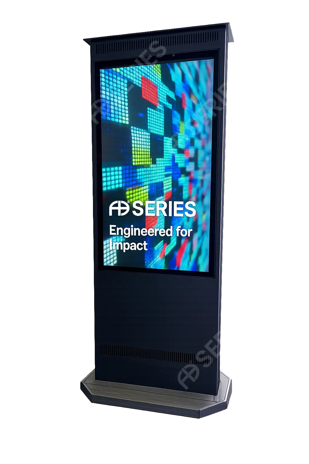 AD Series freestanding outdoor totems hardware